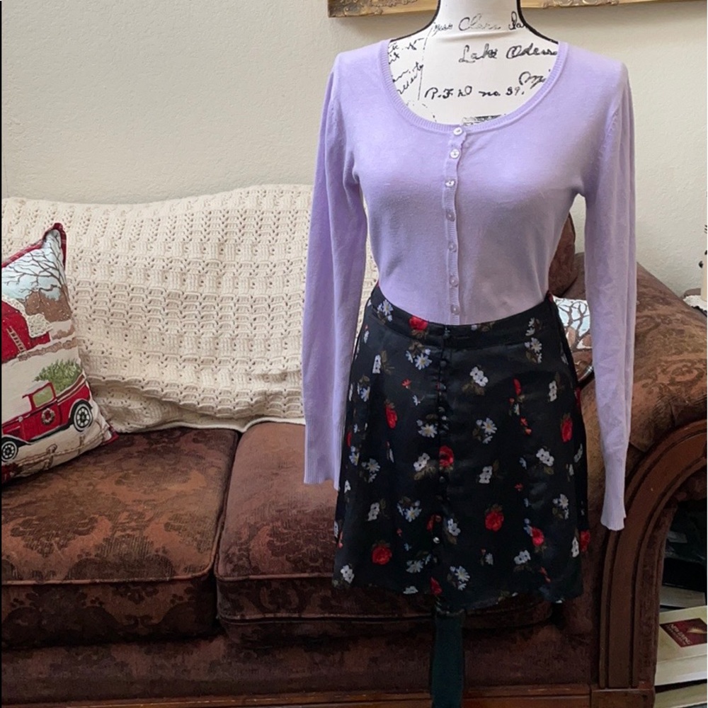 I-DoLL Lavendar Cardigan.